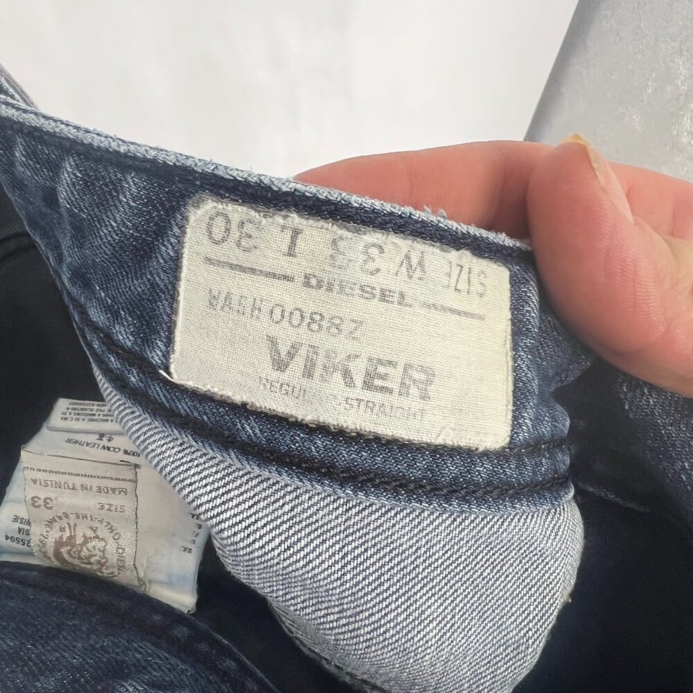 Diesel | Viker Jeans 33"x30" 100% cotton - Picture 11 of 15